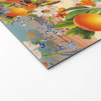 Orange Garden Welcome Mat Gallery Image 2
