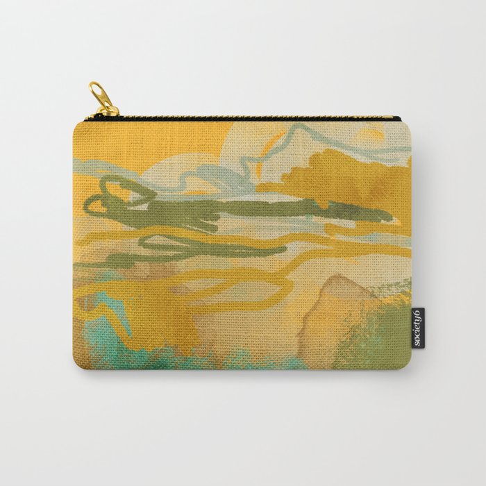 hot summer days landscape abstract Carry All Pouch Gallery Image 1
