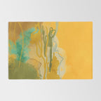 hot summer days landscape abstract Rug Gallery Image 2