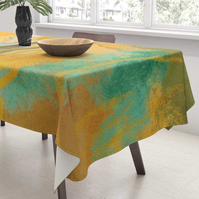 hot summer days landscape abstract Tablecloth Gallery Image 3