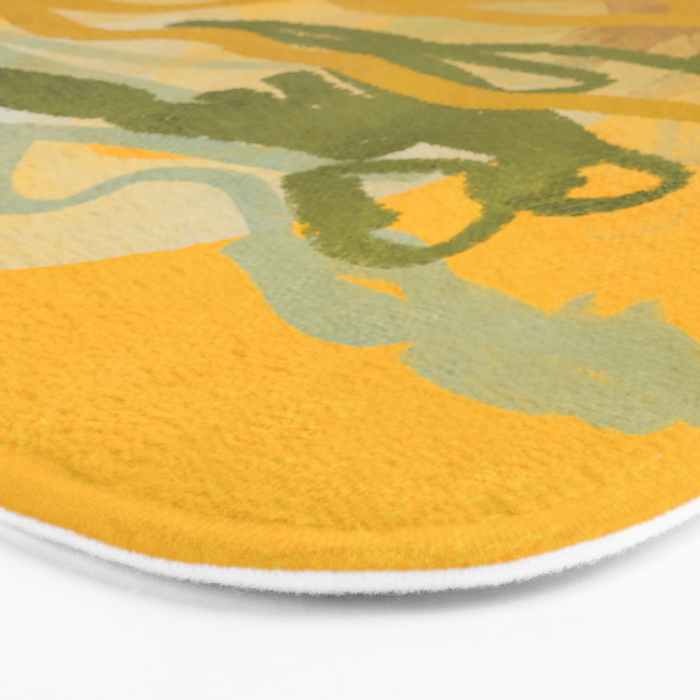 hot summer days landscape abstract Bath Mat Gallery Image 3
