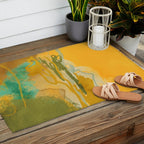 hot summer days landscape abstract Outdoor Rug Gallery Image 2