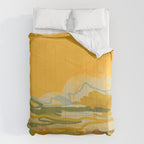 hot summer days landscape abstract Comforter Gallery Image 6