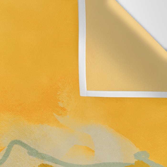 hot summer days landscape abstract Wall Tapestry Gallery Image 3