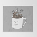 Brainstorming Coffee Mug Throw Blanket Gallery Image 2