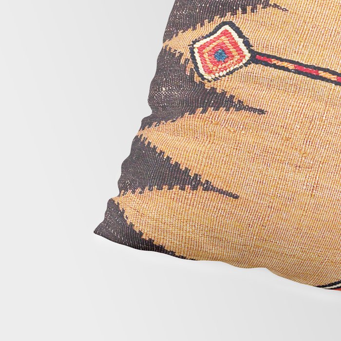 Baluch Sofreh Khorasan Northeast Persian Food Cover Print Pillow Sham Gallery Image 4
