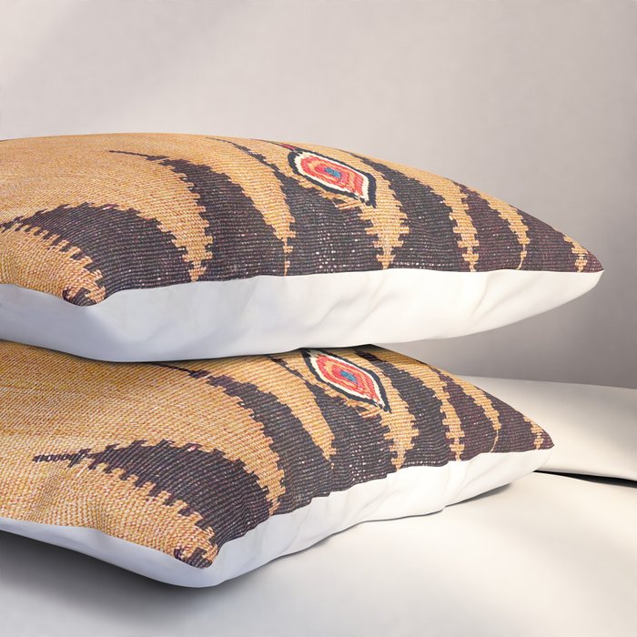 Baluch Sofreh Khorasan Northeast Persian Food Cover Print Pillow Sham Gallery Image 3