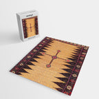 Baluch Sofreh Khorasan Northeast Persian Food Cover Print Jigsaw Puzzle Gallery Image 2