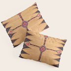 Baluch Sofreh Khorasan Northeast Persian Food Cover Print Pillow Sham Gallery Image 3
