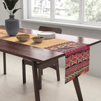 Baluch Sofreh Khorasan Northeast Persian Food Cover Print Table Runner Gallery Image 2