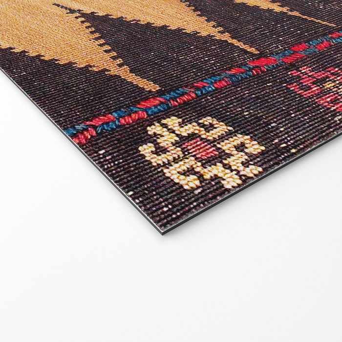 Baluch Sofreh Khorasan Northeast Persian Food Cover Print Welcome Mat Gallery Image 2