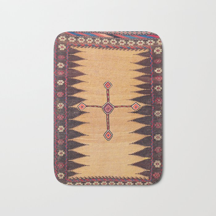 Baluch Sofreh Khorasan Northeast Persian Food Cover Print Bath Mat Gallery Image 1