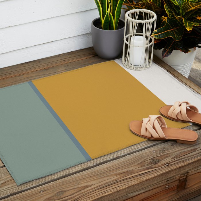 Contemporary Color Block XXVIII Outdoor Rug Gallery Image 2