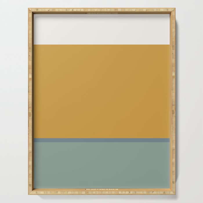 Contemporary Color Block XXVIII Serving Tray Gallery Image 1