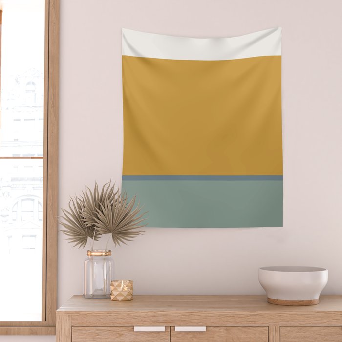 Contemporary Color Block XXVIII Wall Tapestry Gallery Image 2