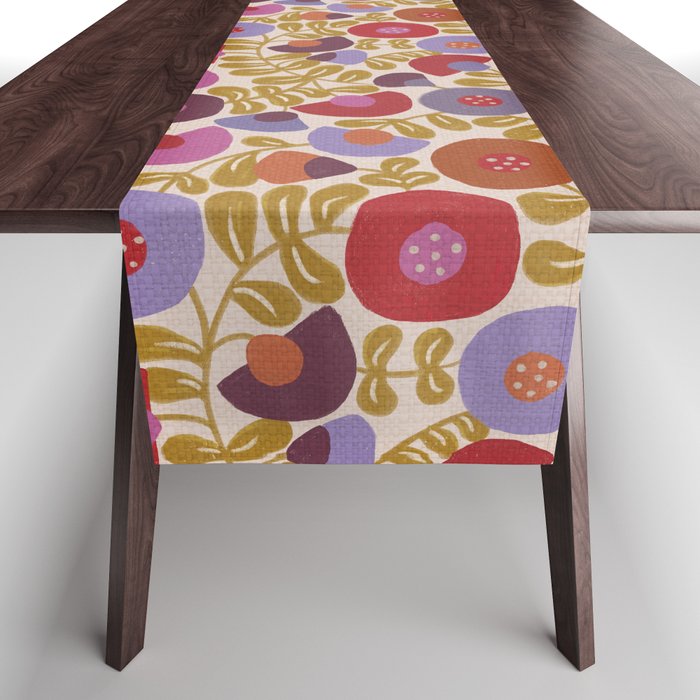 Bohemian Garden Table Runner Gallery Image 1