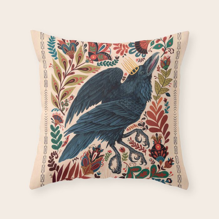 Rude Bones  Throw Pillow Gallery Image 6