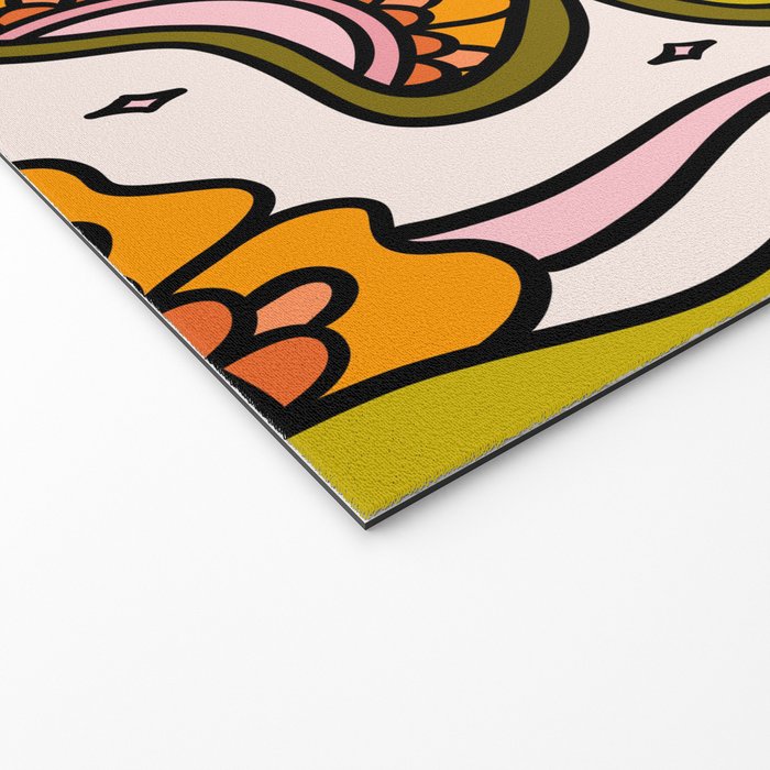 Capricorn Butterfly Welcome Mat Gallery Image 2