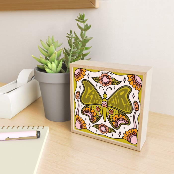 Capricorn Butterfly Mini Art Print Gallery Image 2