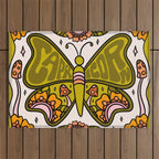 Capricorn Butterfly Outdoor Rug Gallery Image 1