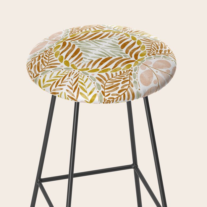 Rustic Leaf Medley Y Stool Gallery Image 2