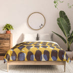 Pure Strokes #1 / Yellow & Blue Pattern Comforter Gallery Image 3