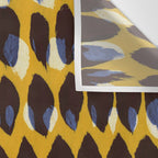 Pure Strokes #1 / Yellow & Blue Pattern Wall Tapestry Gallery Image 3