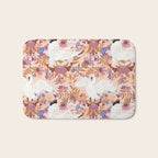 Elegant Swans in Bloom Bath Mat Gallery Image 1