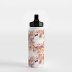 Elegant Swans in Bloom Water Bottle Gallery Image 2