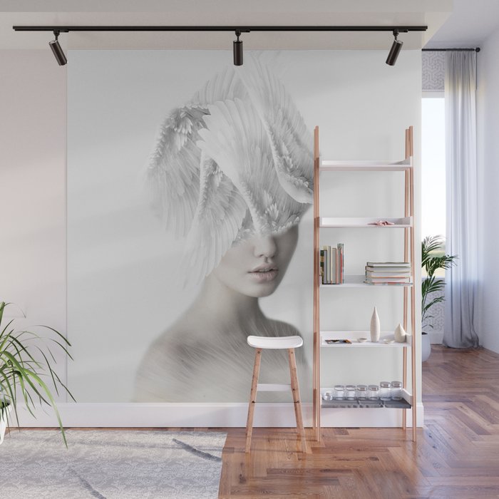 Beautiful Angel Wall Mural Gallery Image 1