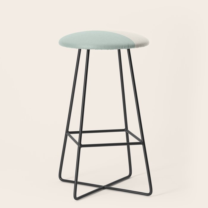 Color Block Abstract VI Stool Gallery Image 1