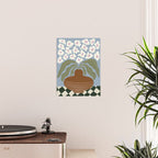 Retro clay and flower Poster Gallery Image 2