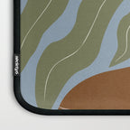 Retro clay and flower Laptop Sleeve Gallery Image 3