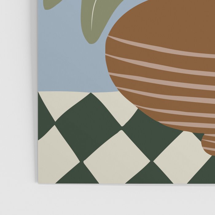 Retro clay and flower Poster Gallery Image 3