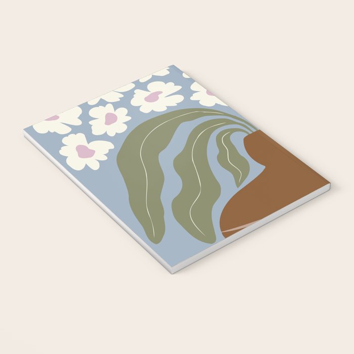 Retro clay and flower Notebook Gallery Image 3