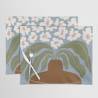 Retro clay and flower Placemat Gallery Image 1