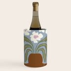 Retro clay and flower Wine Chiller Gallery Image 1