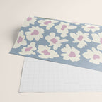 Retro clay and flower Wrapping Paper Gallery Image 2