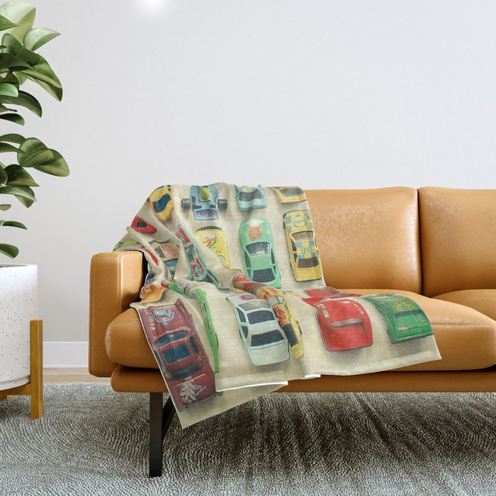 Car Park Throw Blanket Gallery Image 1