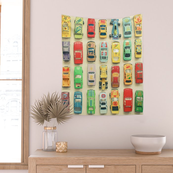 Car Park Wall Tapestry Gallery Image 2