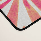 Tropical Fan Palm - Pink Palette Desk Mat Gallery Image 4