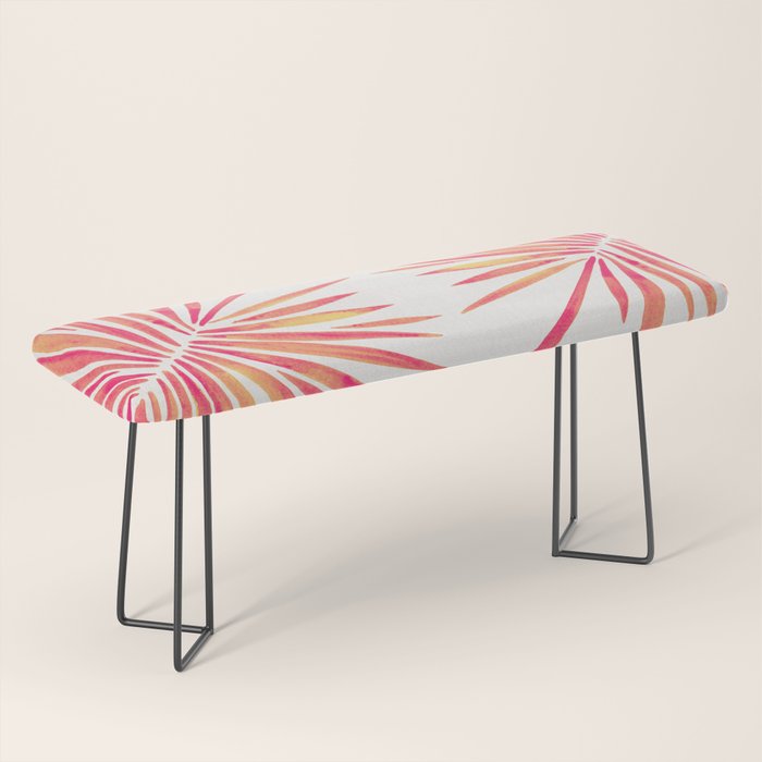 Tropical Fan Palm - Pink Palette Bench Gallery Image 1