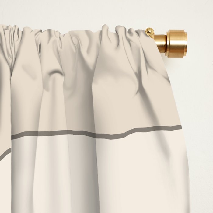 Abstract Minimal Shapes 135 Window Curtain Gallery Image 2