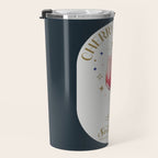 Cherry Mimosa Cocktail Zodiac Sign Travel Mug Gallery Image 3