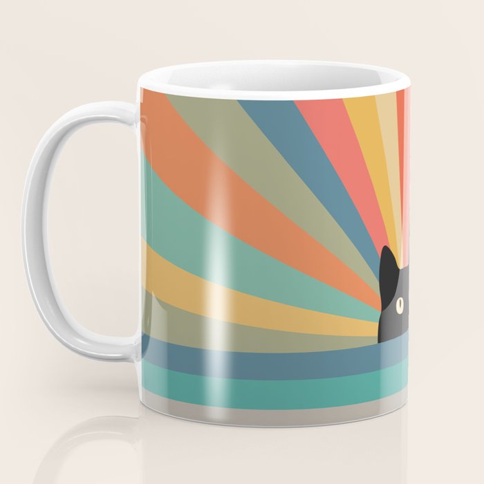 Cat Landscape 165C Coffee Mug Gallery Image 3