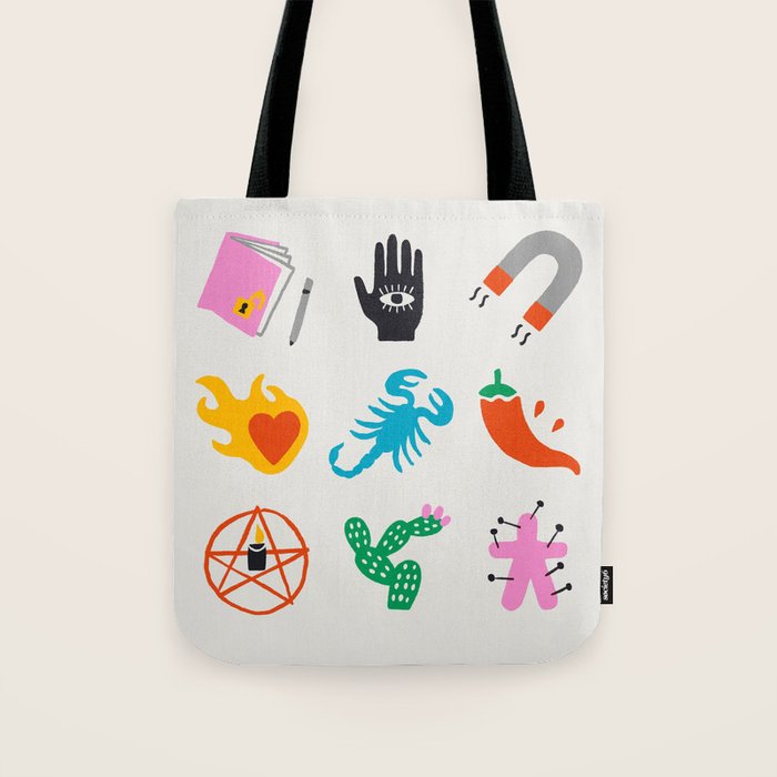 Scorpio Emoji Tote Bag Gallery Image 1