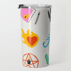 Scorpio Emoji Travel Mug Gallery Image 3