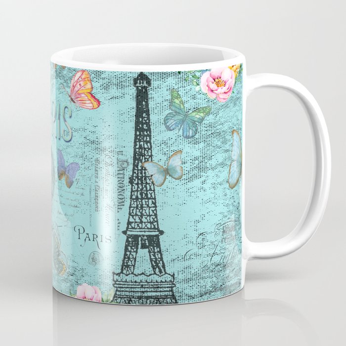 Paris - my blue love Coffee Mug Gallery Image 1