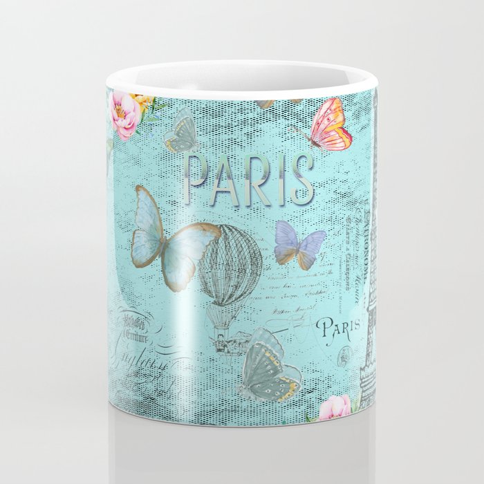 Paris - my blue love Coffee Mug Gallery Image 4