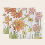 Summertime Flowers Placemat Gallery Image 1